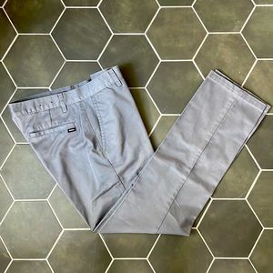 RVCA The Weekend Chinos Size 33 | Gray